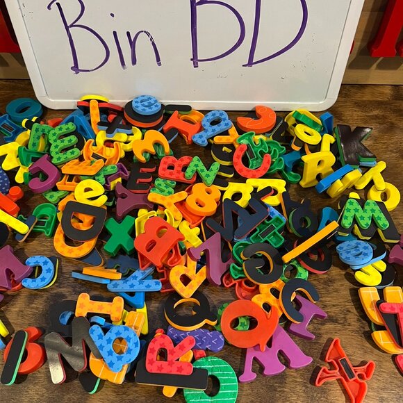 Huge lot of magnet letters BD - Picture 4 of 5